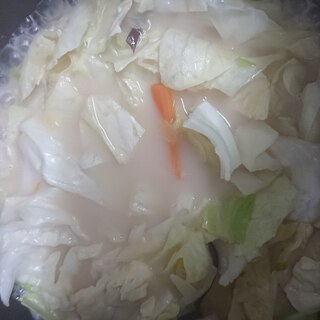 キャベツのチャンポンsoup